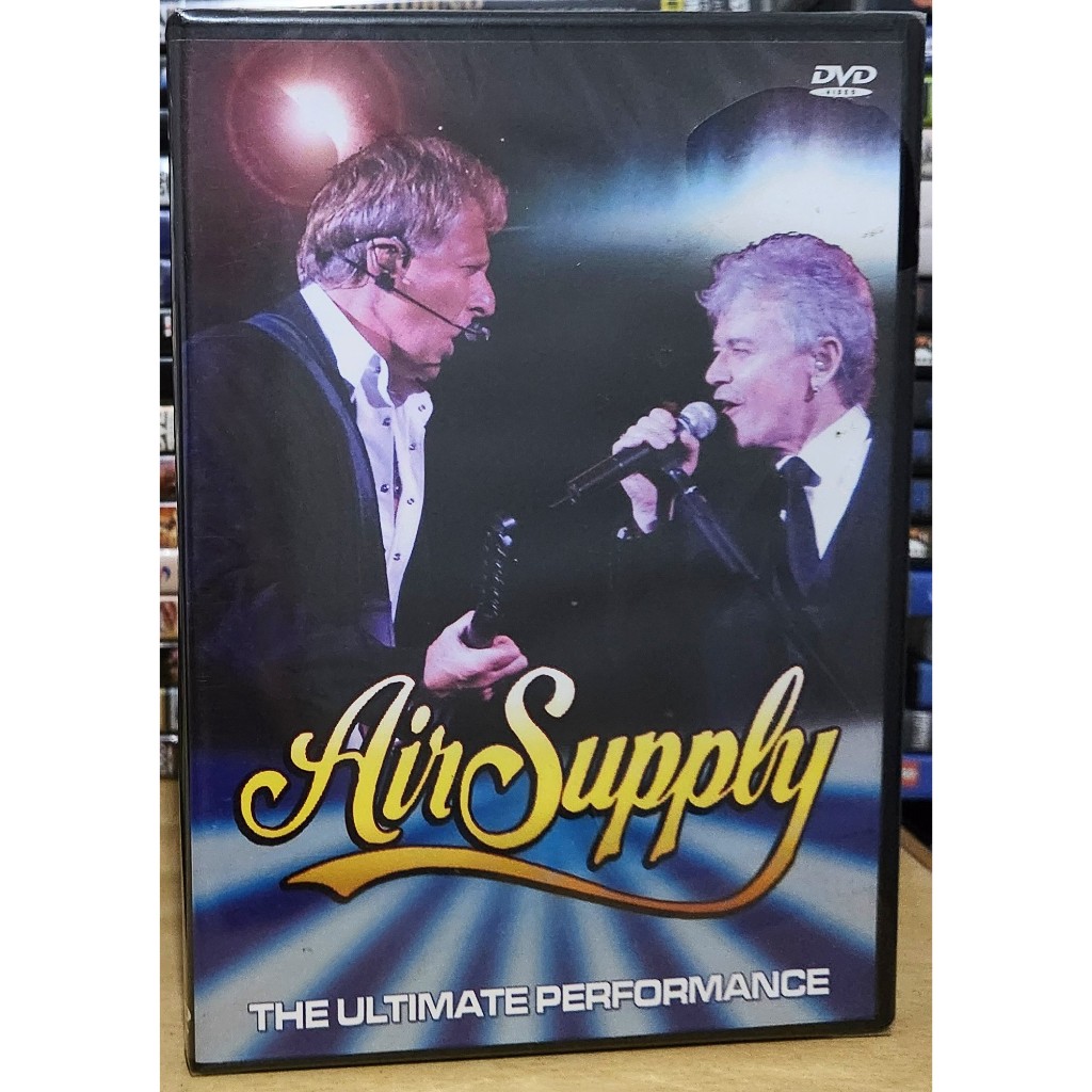 DVD Air Supply - The Ultimate Performance (Original Lacrado)