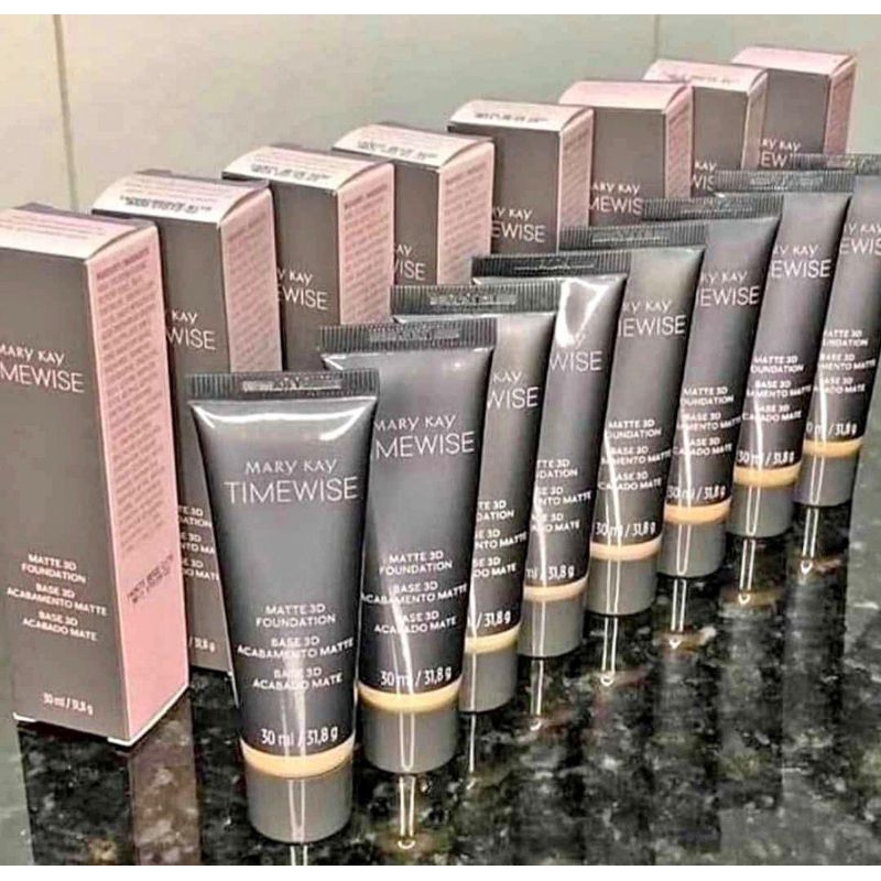 Base mate Time Wise 3D Mary Kay - Bege W160