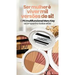 Pó Compacto Multifuncional Mary Kay At Play Original Maquiagem Glow