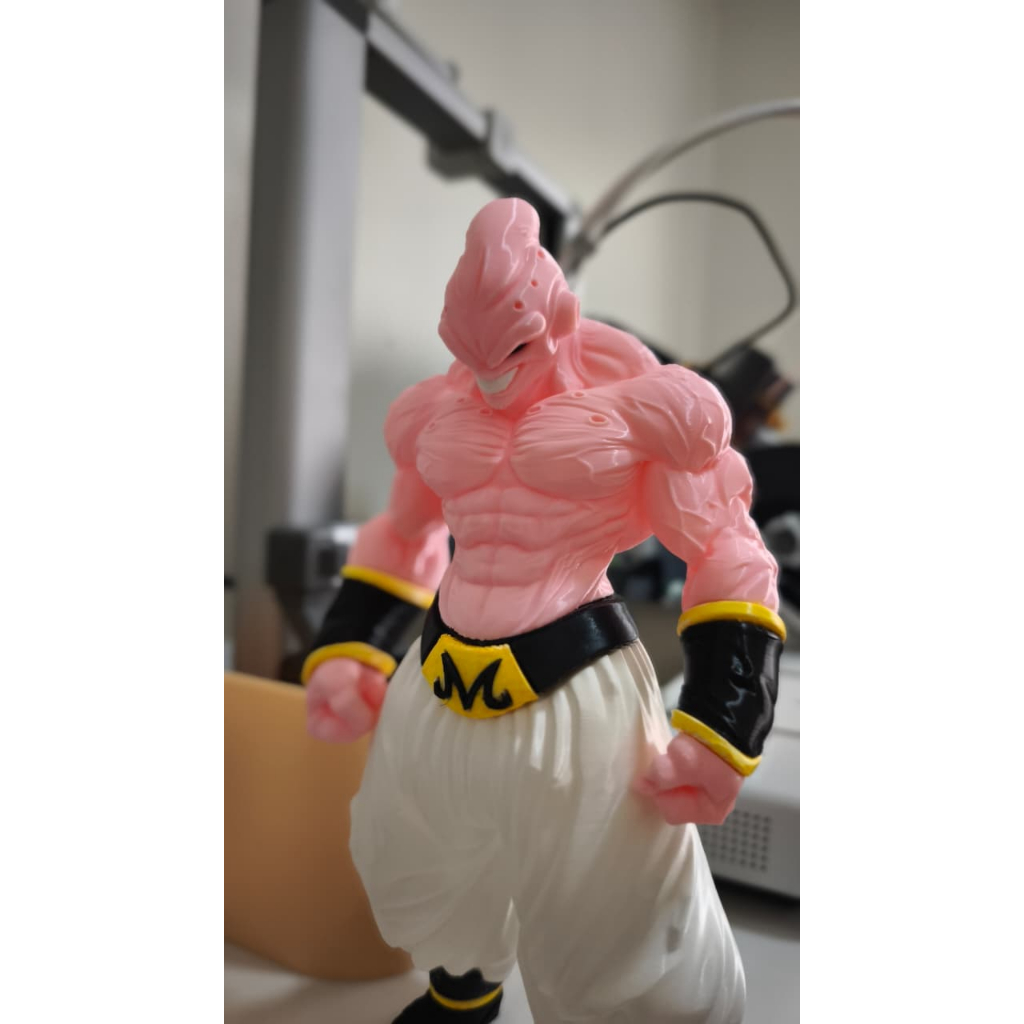 Boneco Majin Boo Action Figure Realista Boneco Colecionável Dragon Ball Z