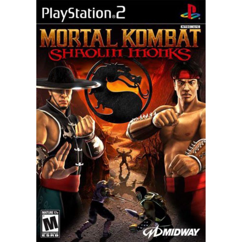 Mortal Kombat Shaolin Monks Ps2 ( Dvd ) Playstation.2.