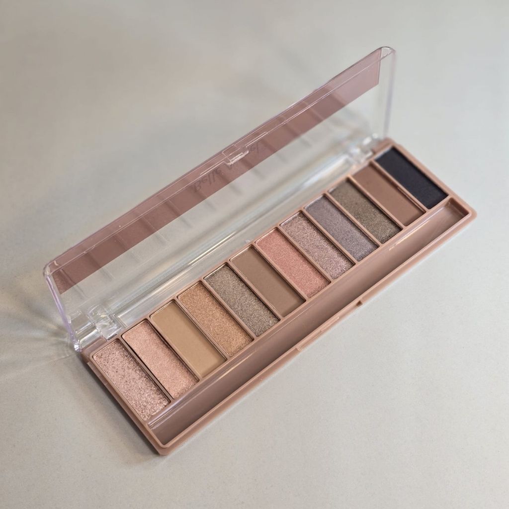 Paleta de Sombras Belle Angel 12 Cores - Alta Pigmentação e Textura Aveludada