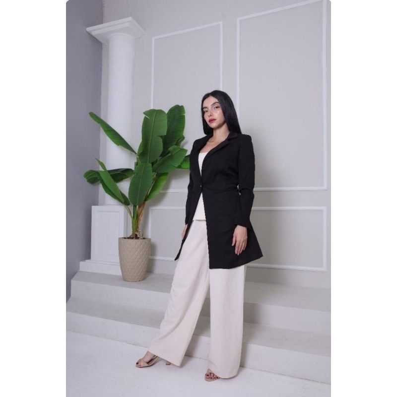 Blazer Feminino Preto Luxo