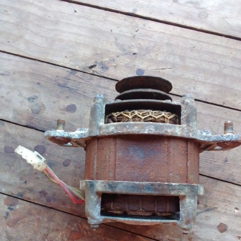 MOTOR DA LAVADORA BRASTEMP ATIVE 11KG PARA PEÇAS SUCATA 110V USADO