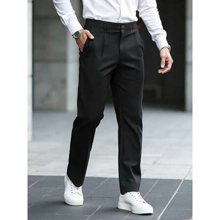 Calça Social Masculina microfibra luxo para festas casamentos padrinhos garçons