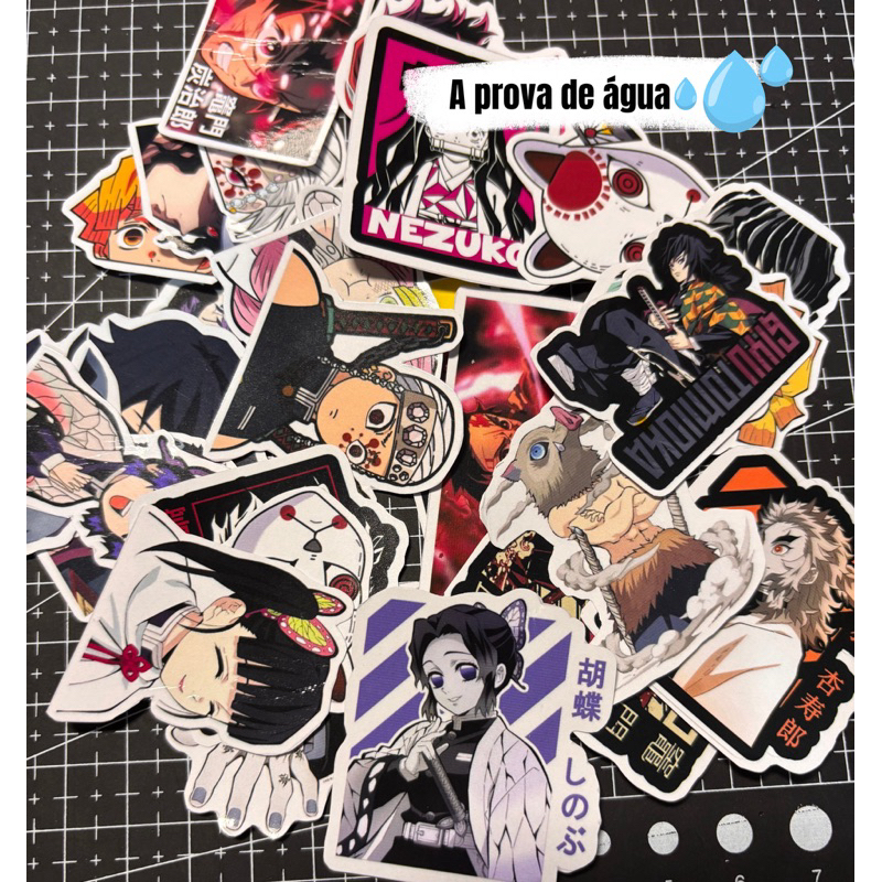 figurinhas anime / bleach one piece Naruto diário de apotecaria dragon ball Naruto demon slayer…