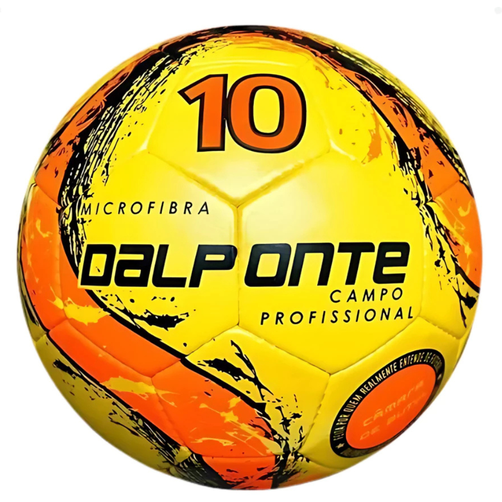 Bola Dalponte 10 Profissional Campo/ Society/ Futsal Original - Multi-Filament /Costurada a Mão