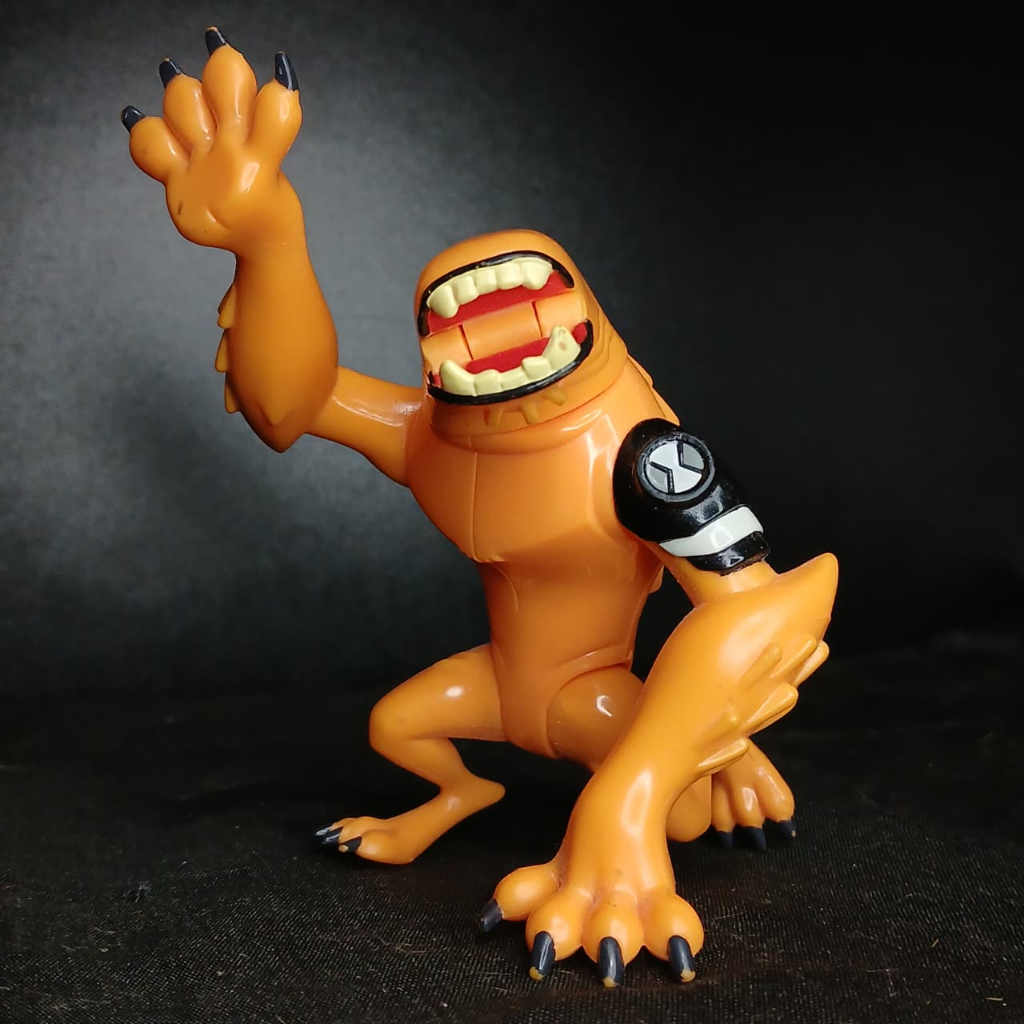 Raro Boneco Ben 10 Clássico Besta Alien Collection Original Bandai - Importado dos UK