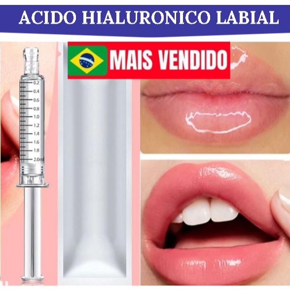 Batom de 2 ml Para Labios e Face