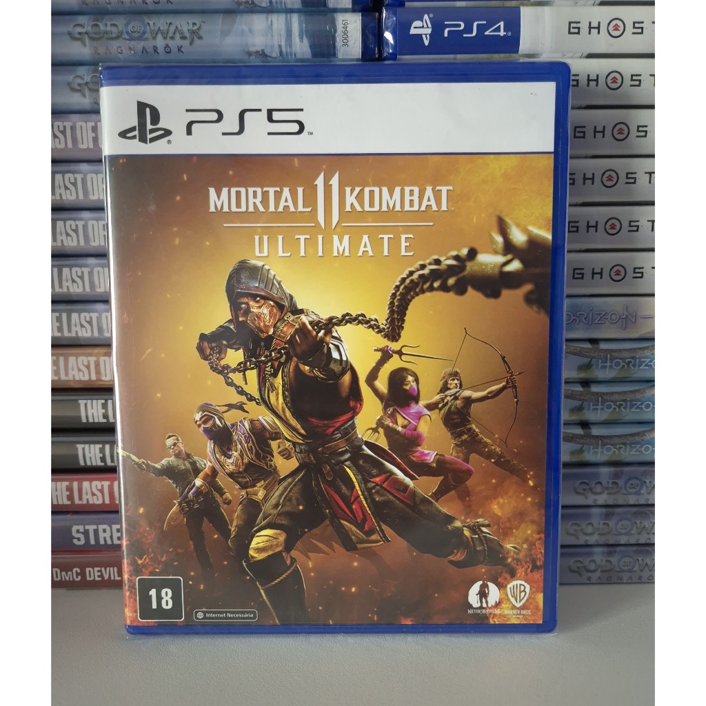 Mortal Kombat 11 Ultimate Ps5 Mídia Física (Lacrado)