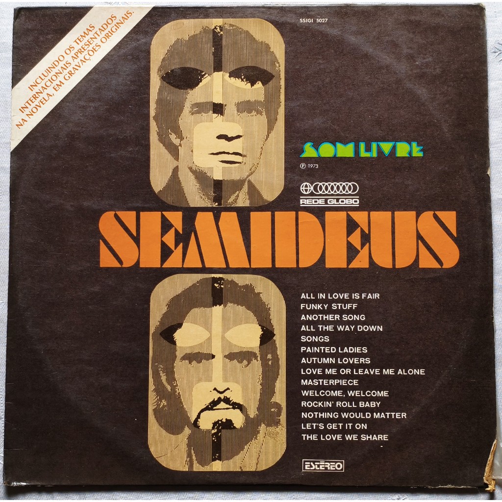 LP Vinil- Trilha sonora - O semideus Internacional - L3812
