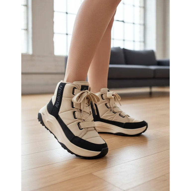 Tênis Feminino Kolosh E0507 Casual Adventure Cano Médio