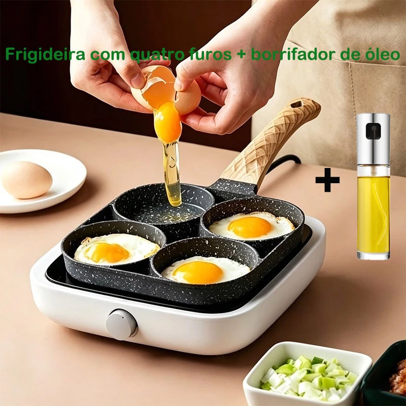 Multifunctional Non-Stick 4 in 1 frigideira antiaderente 4 em 1 para ovos frigideira japonesa