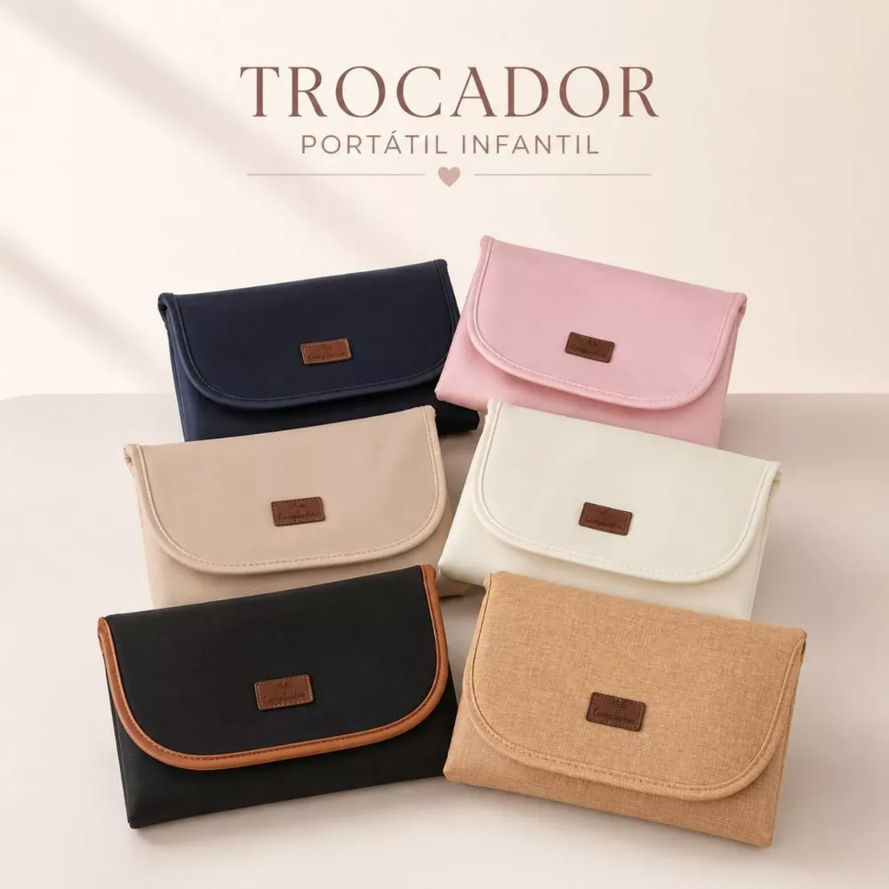Trocador Portátil Infantil Premium Ellen Arte e Companhia