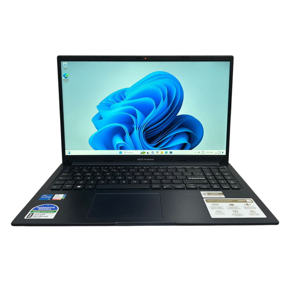 Notebook ASUS Vivobook 15 I5-1334v 16gb Ssd-256gb 15.6 Fhd (Seminovo)