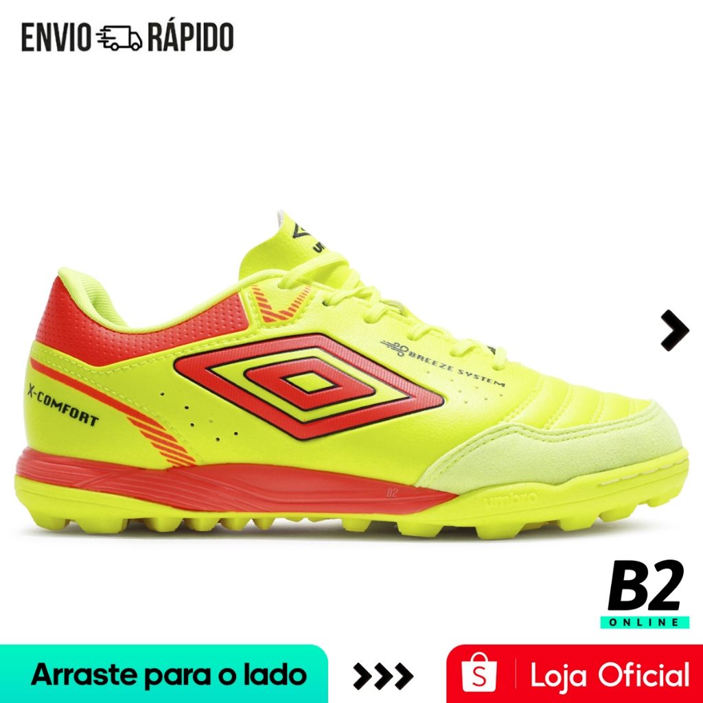 Chuteira Society Umbro X-Comfort Masculina Original Com Nota Fiscal e Garantia