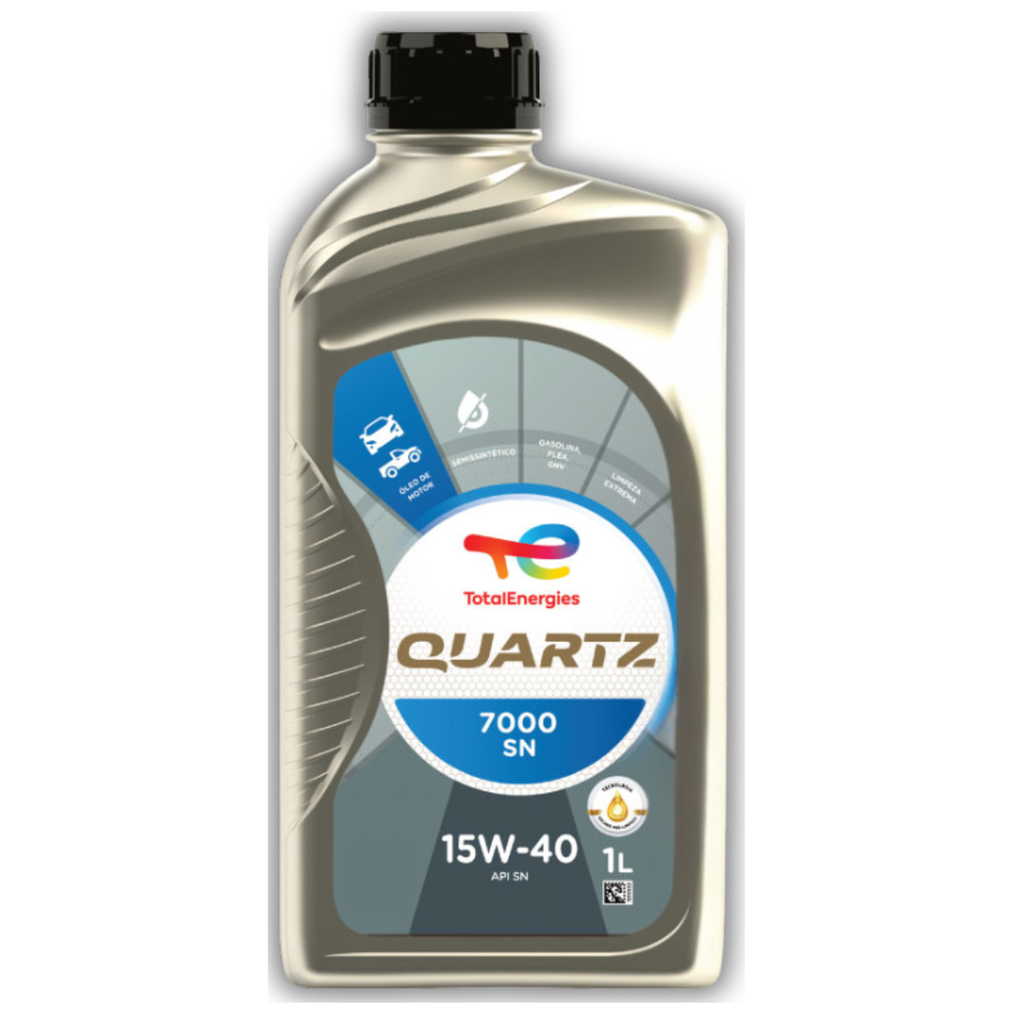 Óleo Motor TOTAL Quartz 7000 SN 15W40 Semissintético