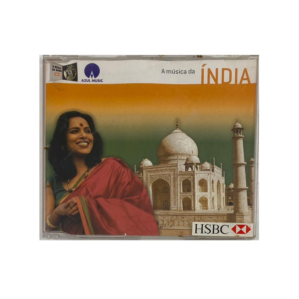 Cd – Coletânea - A música da Índia - Coleção Caras - A Música do Mundo - 2004