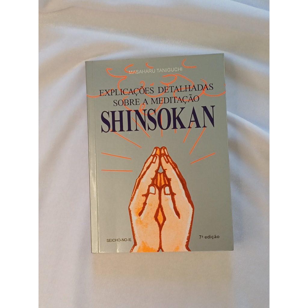 Imagem Livro Explicações detalhadas sobre a meditação shinsokan