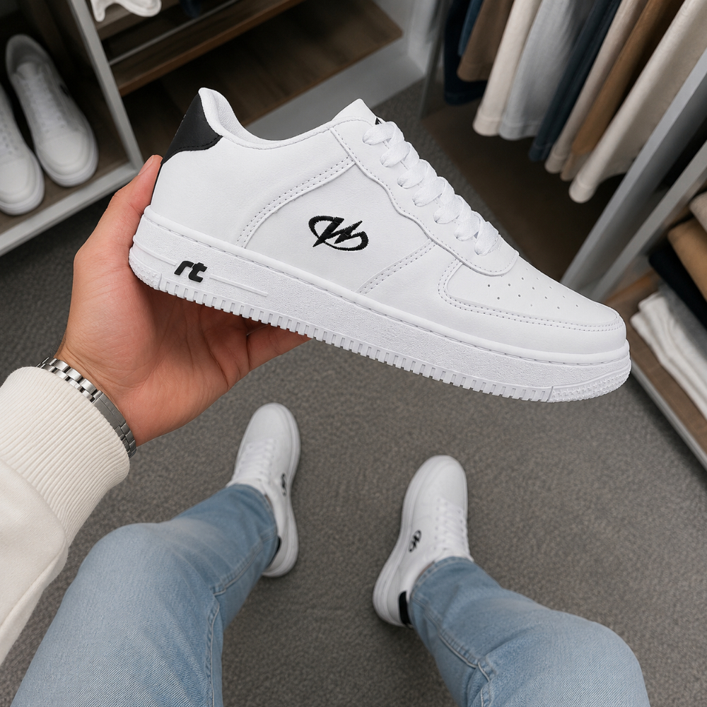 Tênis Estilo Retrô Sneaker Runway Sportwear Masculino