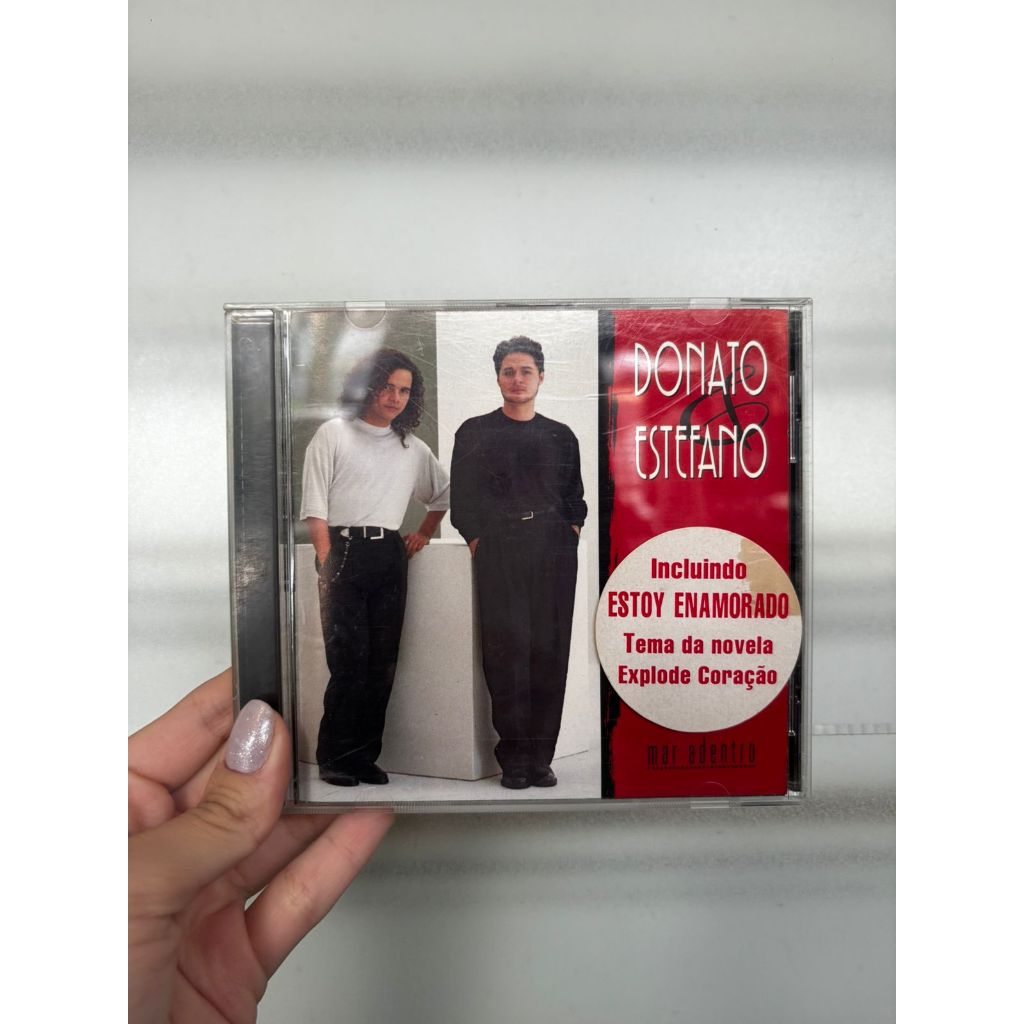 Cd Donato & Estefano - Mar Adentro Físico 1995