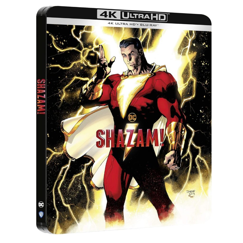 Blu-ray 4k Ultra Hd Steelbook Shazam Legendado Lacrado