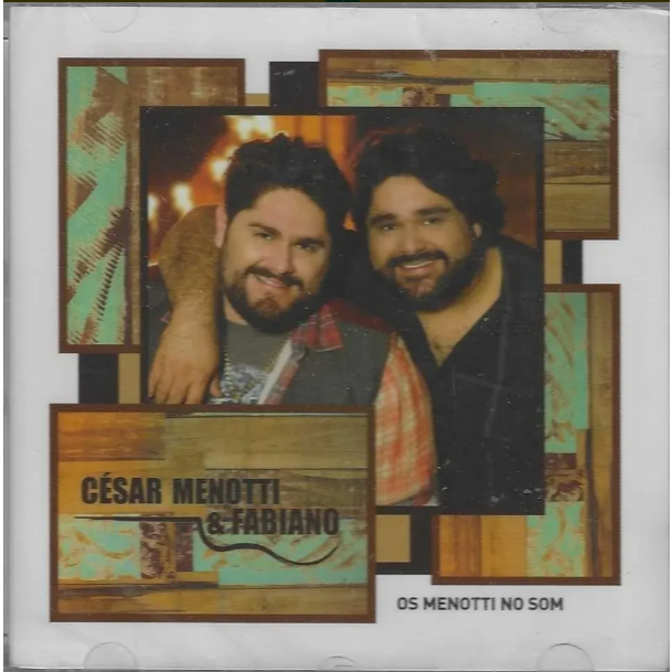 Cd César Menotti E Fabiano Os Menotti No Som SERTANEJO ORIGINAL Lacrado