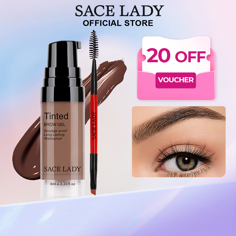 Lápis de Sobrancelhas em Gel SACE LADY – À Prova d’Água e de Longa Duração
