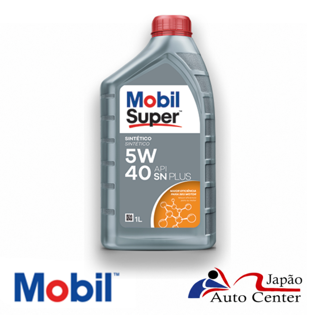 Óleo Lubrificante Mobil SuperTM 5W40 API SN PLUS Sintético 1L