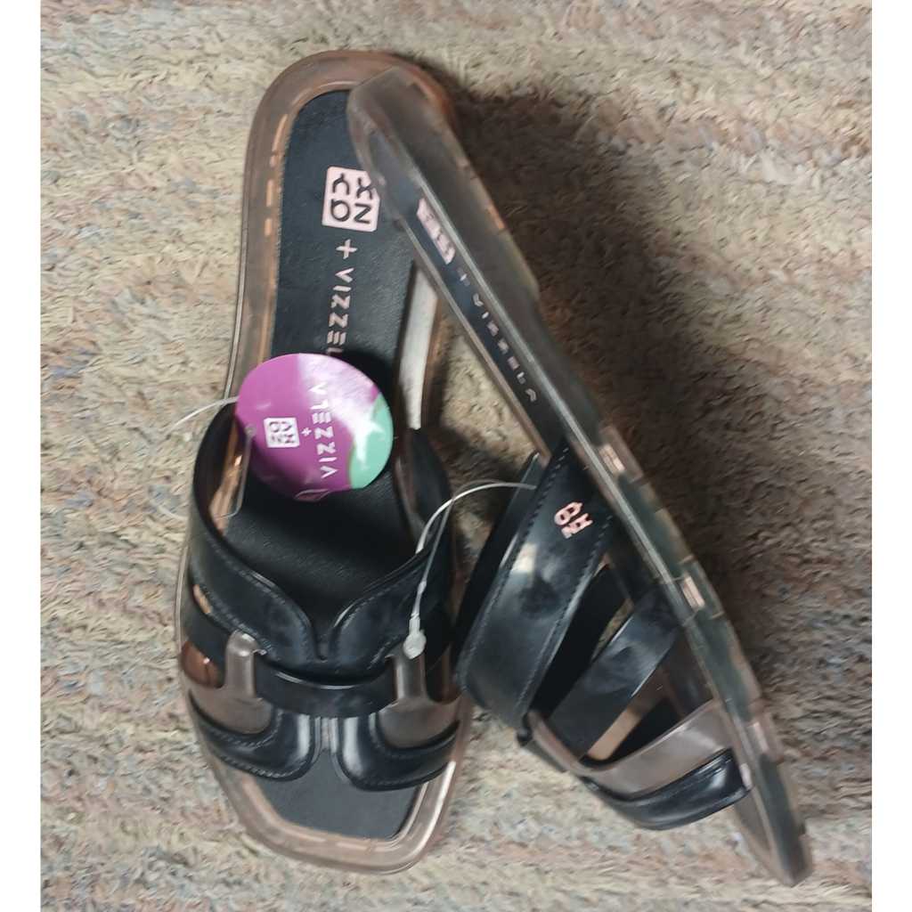 Chinelo Slide Vizzela Zaxy Adulto feminino