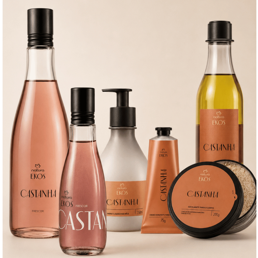Ekos Castanha - Natura - Frescor Body Splash - Óleo Trifásico corporal
