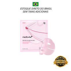 Máscara Facial Medicube Pdrn Pink Mask 28g Importada Coreia Mascara Collageno Mask 28g Medicube
