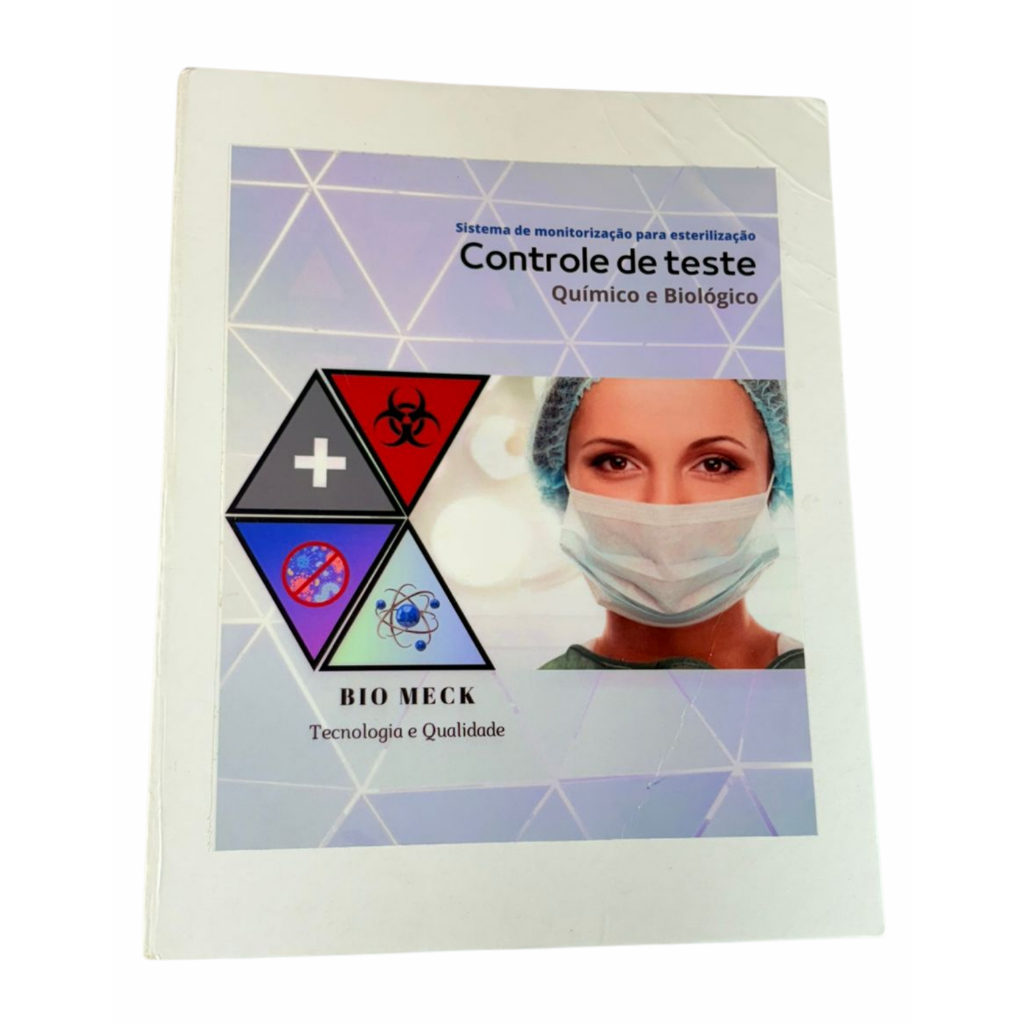 Arquivo Controle Registro Químico Biológico Com Pequenas Avarias 20 Páginas Com Pasta