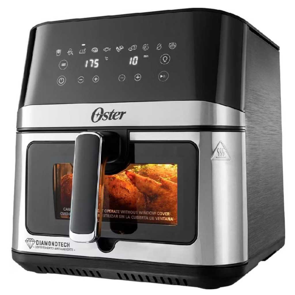 Fritadeira Digital Sem Óleo Oster Diamondtech 7,5 Litros 220v