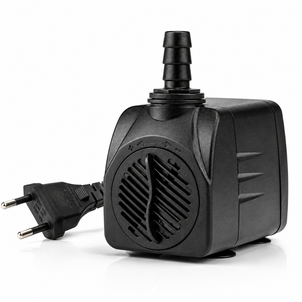 Bomba Submersa 600 L/h para Lagos, Aquários e Fontes – Elevação 1,3 m – Silenciosa