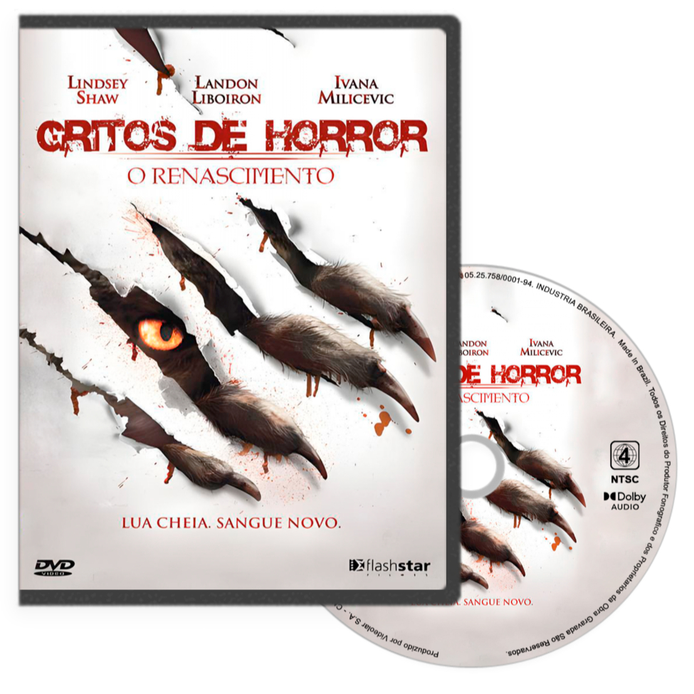 DVD - Gritos de Horror O Renascimento (2011) (Dublado e Legendado)
