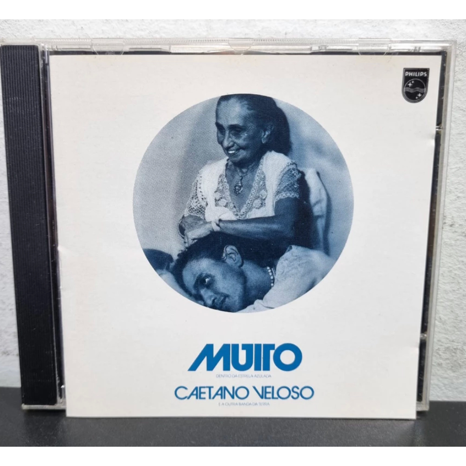 CD Caetano Veloso - Muito - 1988 - Original - Terra / Muito Romântico / Sampa / Eu Sei Que Vou Amar