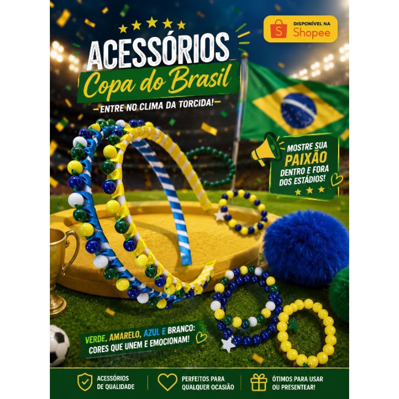 KIT TIARA, PULSEIRA E CHAVEIRO -ENVIO IMEDIATO