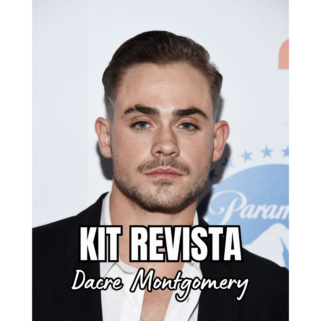 Kit Fã REVISTA Dacre Montgomery | REVISTA | BOTTON | PHOTOCARDS | CHAVEIRO | FOTOS | POSTÊR
