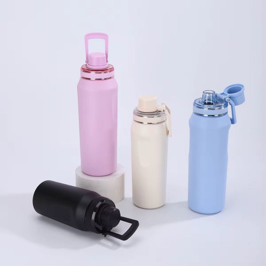 Garrafa Térmica Bela Vytta Inox com Alça | 350ml a 1L