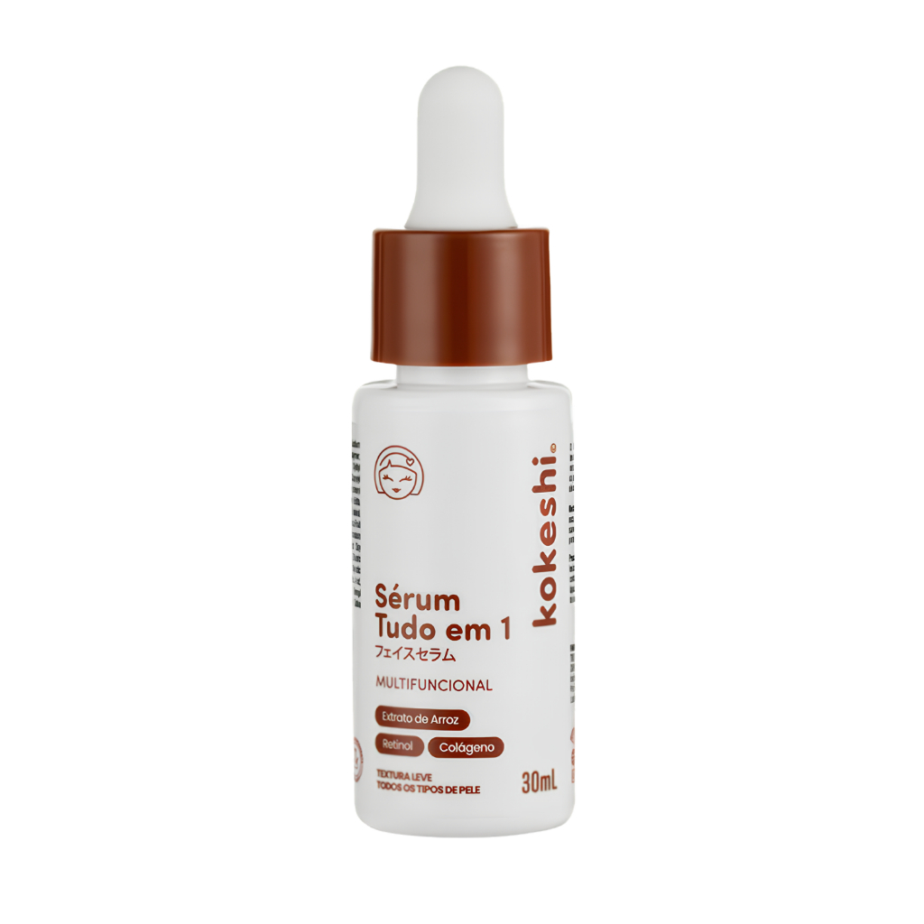 Imagem Sérum Tudo em 1 Kokeshi 10 Ativos Poderosos 30ml Eficácia Comprovada