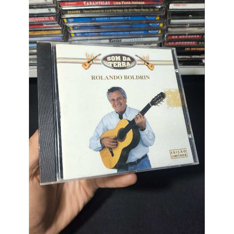 CD SOM DA TERRA - ROLANDO BOLDRIN - EDIÇÃO LIMITADA - CD Usado conservado - REF:CD 4116