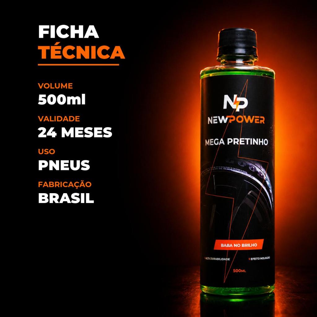 Detalhes do KIT CERA REVITALIZADORA + SUPER PRETINHO PARA SEUS PNEUS - MARAVILHOSOS RESULTADOS NÃO SAI COM ÁGUA