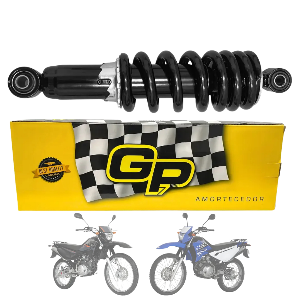 Amortecedor Traseiro Pro Link GP7 para motos Yamaha XTZ 125 2002 A 2016