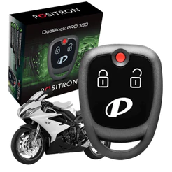 Alarme Universal Para Motos Pósitron Duoblock G8 Pro 350 Com Presença
