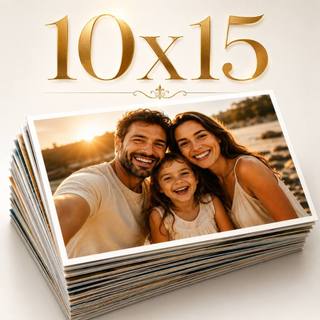 Revelação de Fotos 10x15cm | Kit 10 a 100 Unidades | Alta Qualidade | Envio Rápido | Core…