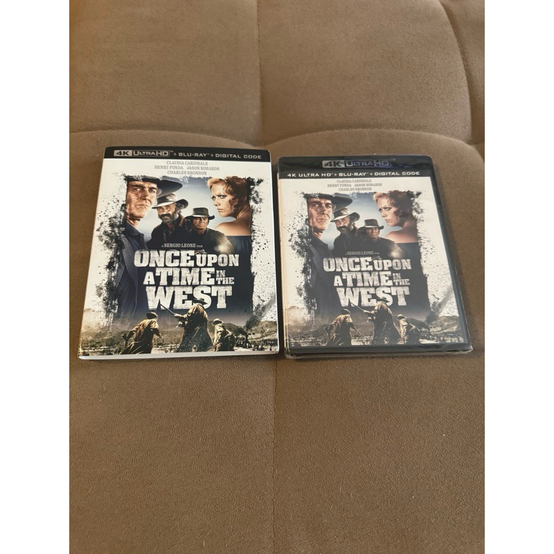 Blu-ray 4K Era Uma Vez no Oeste (Once Upon a Time in the West)- 2 discos- Lacrado- C/ Luva