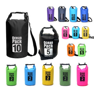 Saco Estanque Bolsa Impermeável À Prova D'água  2L 5L 10L Com Alça Ajustável Para Pesca