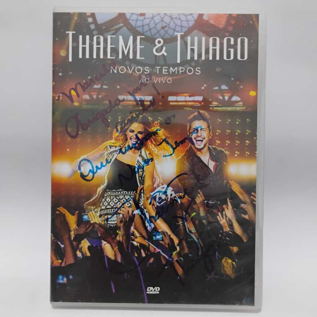 DVD - THAEME & TIAGO - ( AUTOGRAFADO ).