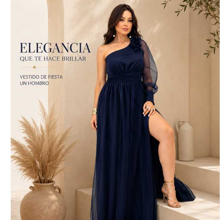 Vestido Longo Feminino de Festa , Madrinhas, Casamento,de tecido tule sem brilhocon um so ombro